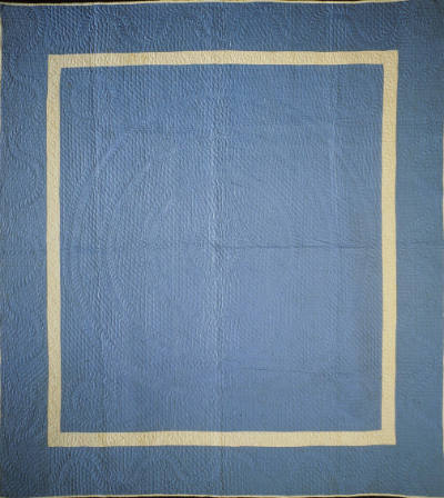 Artist unidentified, “Inside Border Quilt,” Midwest, Probably Ohio, 1915–1925, Cotton, quilting…