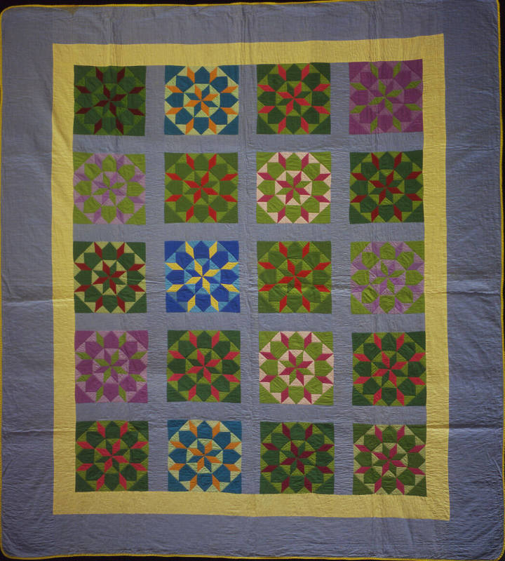 Carpenter's Wheel Variation Quilt
Artist unidentified
Photographer unidentified