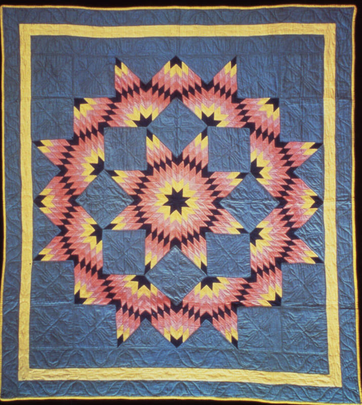 Broken Star Quilt
Clara Bontraeger (dates unknown)
Photographer unidentified