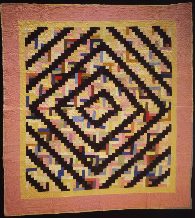 Log Cabin Quilt, Barn Raising Variation
Anna Mass
Photographer unidentified