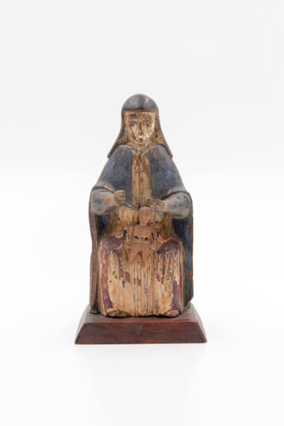 Pacheco, “Santo; Virgin of Monserate”, Gaceria Antillas, San Juah P.R. Vega Alto Area, n.d., Oi…