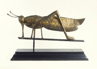 Grasshopper Weathervane
Artist unidentified
Photographer unidentified