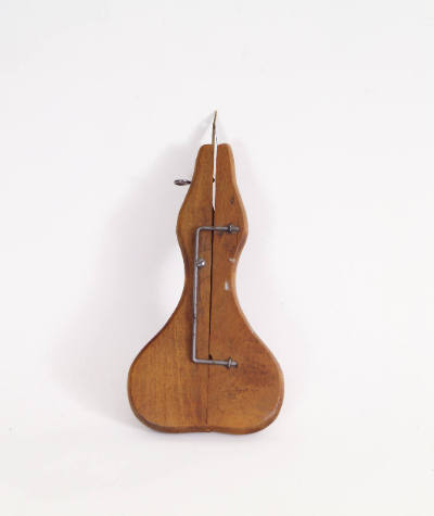 Ebenezer Ross, “Tufting Instrument”, Ohio, marked Boston, Mass., n.d., Metal, wood, 8 3/4 × 4 1…