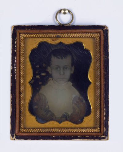 Erastus Salisbury Field, (1805–1900), “Portrait of a Young Boy,” New England, 1855–1865, Paint …