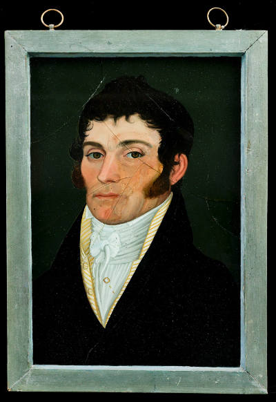 Portrait of Caleb Fuller
Attributed to Benjamin Greenleaf, 1769–1861
Maine, United States
18…