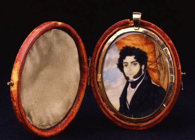 Miniature of a Gentleman
Probably Isaac Sheffield (c. 1807–1845)
Photo by Gavin Ashworth