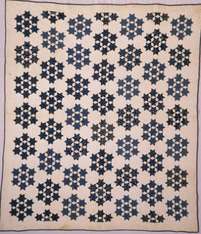 Unidentified women of the Walker household, “Seven Stars Quilt,” Vicinity of Oak Ridge, Missour…