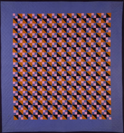 Four-Patch in Triangles Quilt
Barbara Zook Peachey
Photographer unidentified