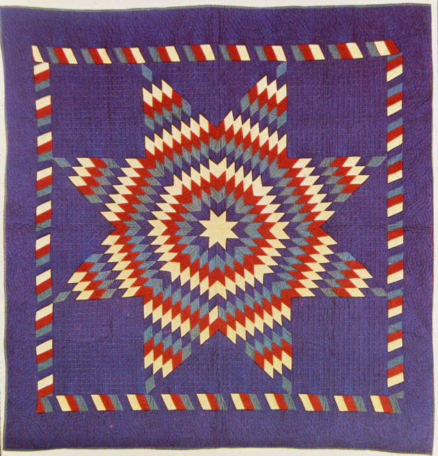 Lone Star Quilt
Quiltmaker Unidentified
Photographed by Schecter Lee