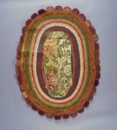 Artist unidentified, “Crocheted Rug,” Possibly Watervliet, New York or Maine, 1880–1900, Hand-d…