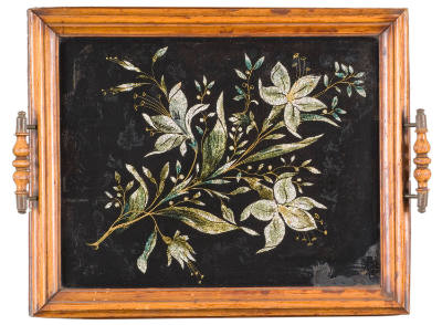 Tray with Sprig of Flowers
Artist unidentified
Artist unidentified