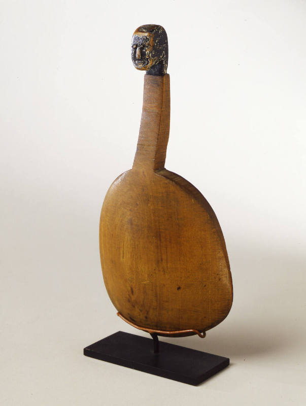 Artist unidentified, “Ladle with Carved Head,” Probably southern United States, 1930–1940, Pain…