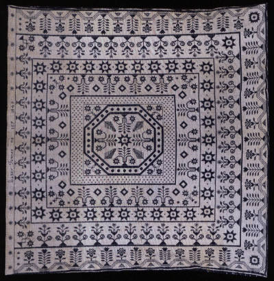 Woven Candlewick Spread: Octagonal Central Medallion
Hannah Leathers Wilson; "Salley Tanner no…