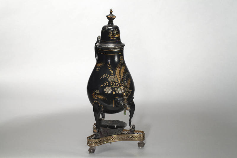 Artist unidentified, (1805-1900), “Urn in three parts,” United States, early 1800s, Paint on pe…