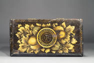 Artist unidentified, “Stenciled Box”, Eastern United States, 1800–1850, Paint and bronze powder…