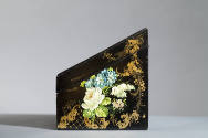 Artist unidentified, (1805-1900), “Box,” United States, c. 1840, Paint on papier mache, 5 1/2 x…