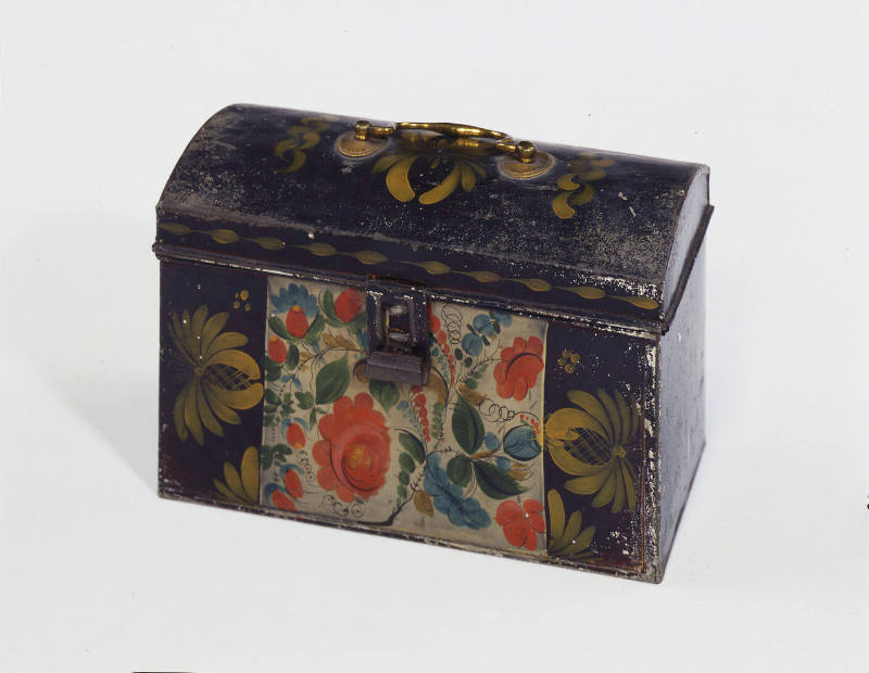 Artist unidentified, “Document Box”, Eastern United States, Early 19th Century, Paint on tinpla…