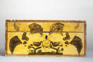 Artist unidentified, “Box”, Eastern United States, 19th Century, Paint on wood, 4 1/2 x 10 x 5 …