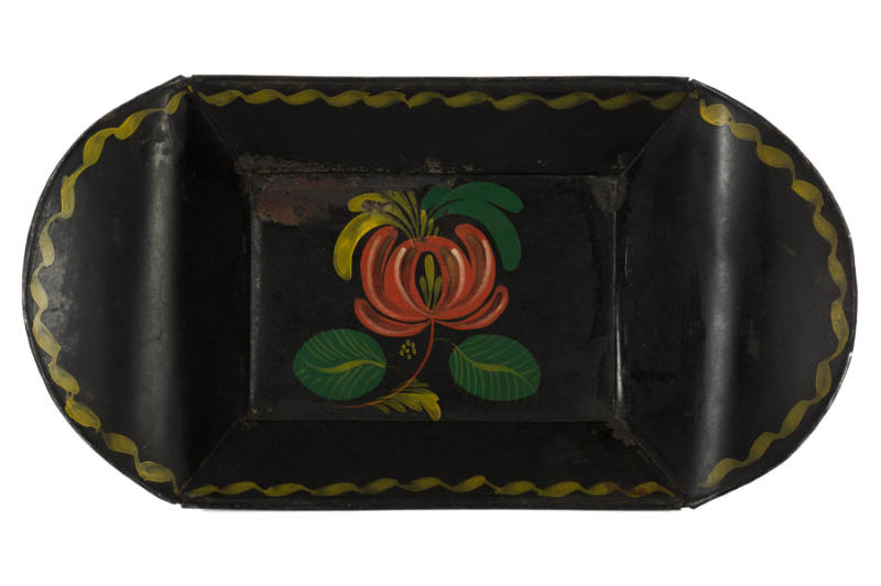 Butler Shop, (act. 1824–c. 1855), “Bread Basket”, Greenville, New York, 19th Century, Paint on …