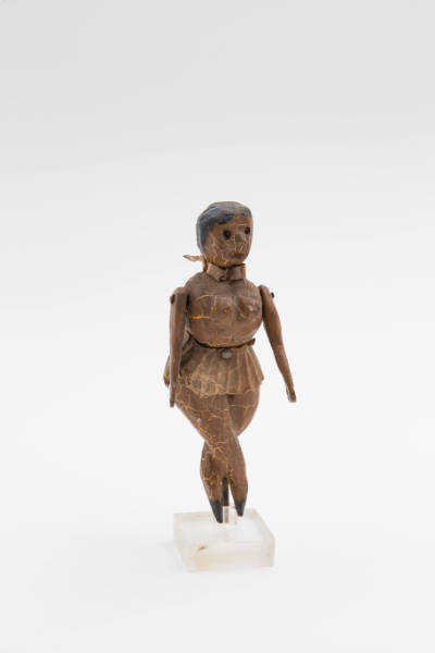 Artist unidentified, “Articulated Dancer in a Tutu with Legs Crossed,” United States, 19th Cent…