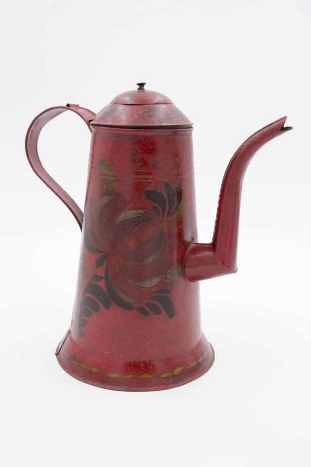 Artist unidentified, (1805-1900), “Coffee Pot,” United States, Probably early 19th Century, Pai…