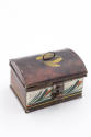 Artist unidentified, (1805-1900), “Dome-top Box,” United States, early 1800s, Paint on tin, 1 3…