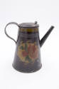 Artist unidentified, (1805-1900), “Coffee Pot,” United States, 1800–1850, Paint on tin, 8 1/2 x…