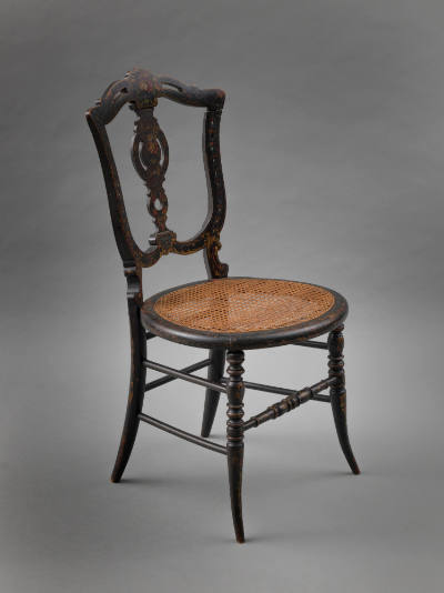 Artist unidentified, “Chair”, Eastern United States, c. 1845, Paint on wood, 35 1/2 x 17 1/2 x …