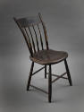 Artist unidentified, “Thumb-back Windsor Side Chair,” New York State, 1815 - 1835., Paint on ma…