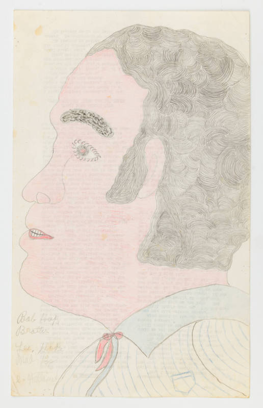 Inez Nathaniel Walker, (1911–1990), “Untitled (Bob Hope Brother Lee. Hope),” New York, 1973, Pe…