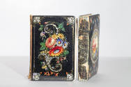 Artist unidentified, “Book with cover decoration”, Eastern United States, 19th Century, Mother-…