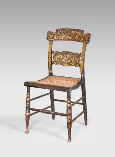 Probably Thomas Jefferson Gildersleeve (1805–1871), “Turtleback Side Chair,” Probably New York …