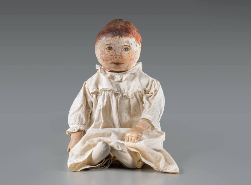 Letta Vanderhoof, “Martha Ann,” Woodsworth, Wisconsin, 1923, Muslin, 25 1/2 x 11 1/2 x 5 in., C…