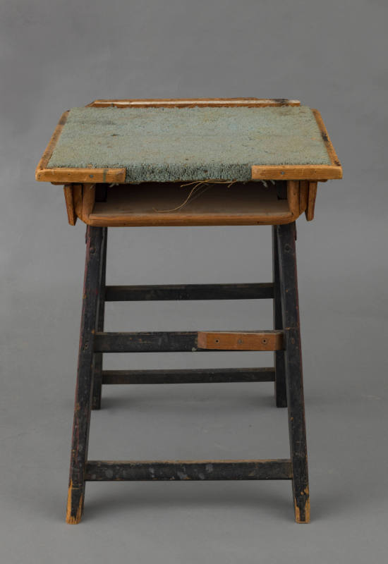 Charles Butler, (1902-1978), “Work Table,” Florida, 20th century, Wood, carpeting, 26 × 22 × 35…