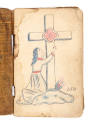 James E. Conway, “Tattoo Design Book”, United States, c. 1895, Ink on paper in oiled buckram bi…