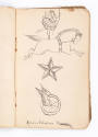 James E. Conway, “Tattoo Design Book”, United States, c. 1895, Ink on paper in oiled buckram bi…