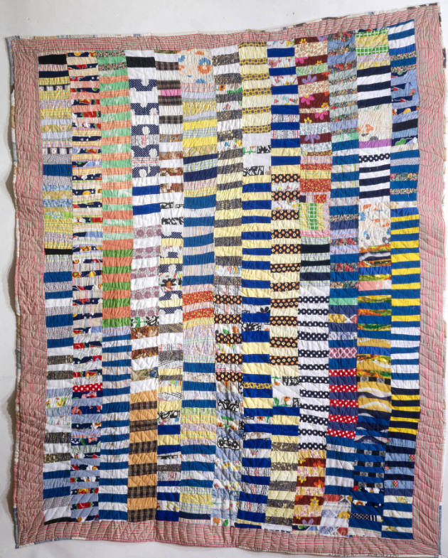 Strip Quilt
Eva Burrell
Photo by John Parnell