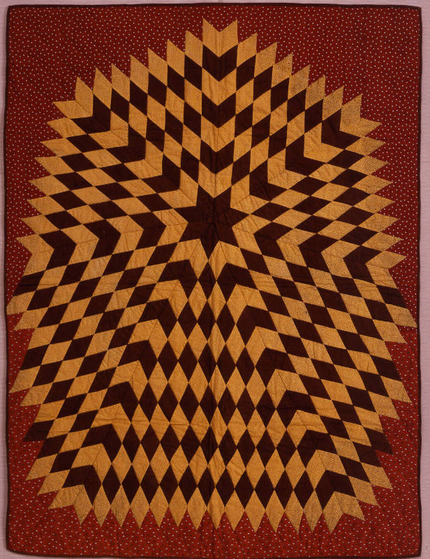 Starburst Crib Quilt
Artist unidentified
Photo by Matt Hoebermann