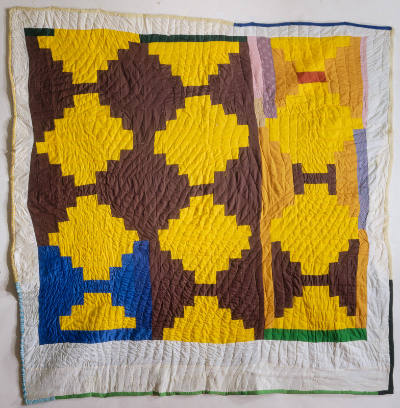 Log Cabin Quilt, Courthouse Steps Variation
Plummer T. Pettway
Photographer unidentified