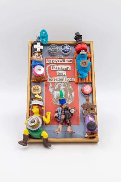 John Foxell, (1944–2016), “Untitled”, Staten Island, New York, n.d., Plastic (figurines, toys, …