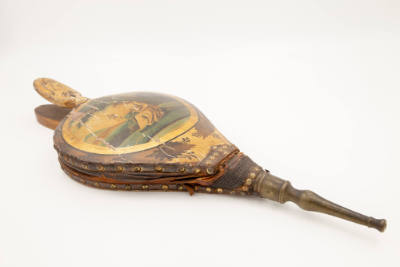 Epstein and Richardson, “Bellows”, Philadelphia, Pennsylvaina, c. 1820, Paint on wood, brass, l…