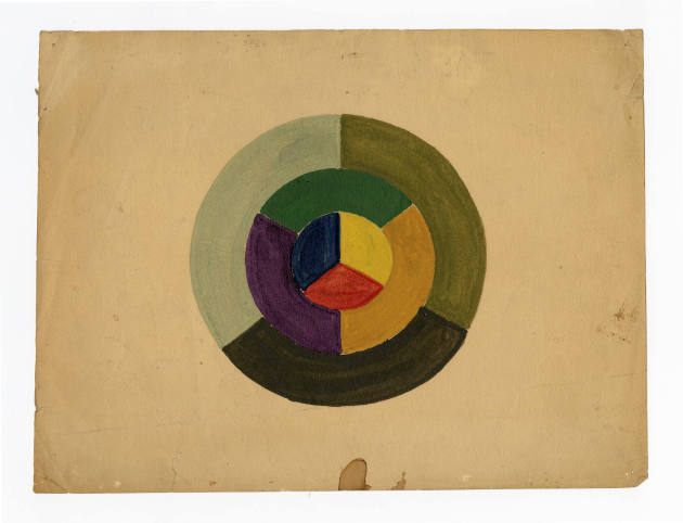 John Kane, (1860–1934), “Untitled”, Pittsburgh, Pennsylvania, n.d., Tempera on drawing paper, 9…