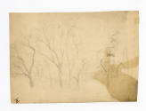 John Kane, (1860–1934), “Untitled (double-sided): Tree studies”, Pittsburgh, Pennsylvania, n.d.…