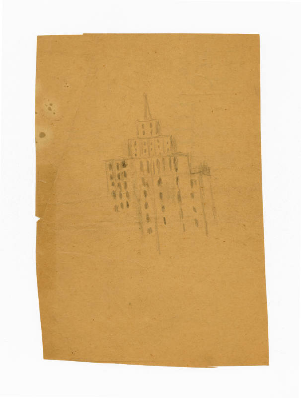John Kane, (1860–1934), “Untitled (double-sided)”, Pittsburgh, Pennsylvania, n.d., Pencil on Ma…