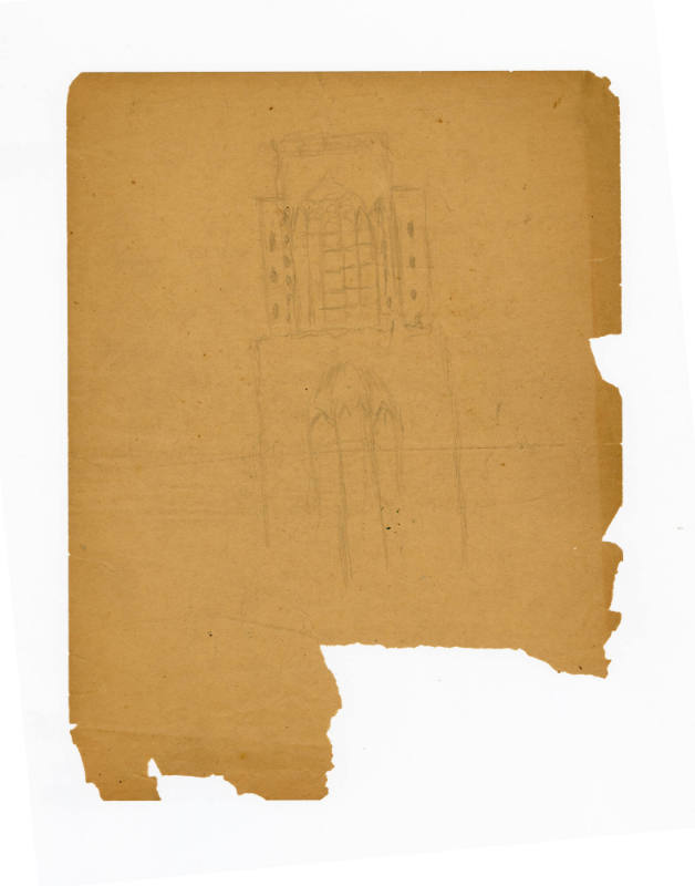 John Kane, (1860–1934), “Untitled (double-sided)”, Pittsburgh, Pennsylvania, n.d., Pencil on Ma…