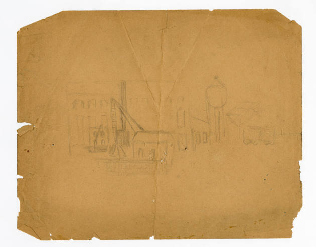 John Kane, (1860–1934), “Untitled (double-sided) Three Studies for Prosperity's Increase”, Pitt…