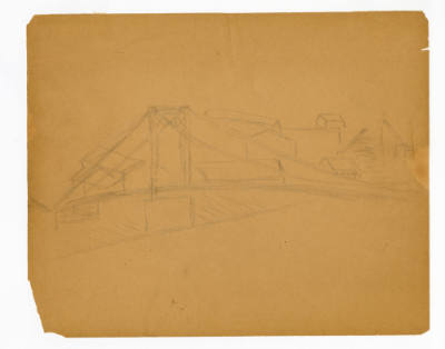 John Kane, (1860–1934), “Untitled (double-sided) Two Studies for Prosperity's Increase”, Pittsb…