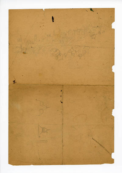 John Kane, (1860–1934), “Untitled (double-sided)”, Pittsburgh, Pennsylvania, n.d., Pencil on Ma…