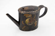 Attributed to Oliver Buckley, (1781–1872), “Tea Pot”, Maine, c. 1800, Paint on tinplate, 5 1/8 …