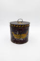 Artist unidentified, “Canister”, Eastern United States, Early 19th century, Paint on asphaltum …